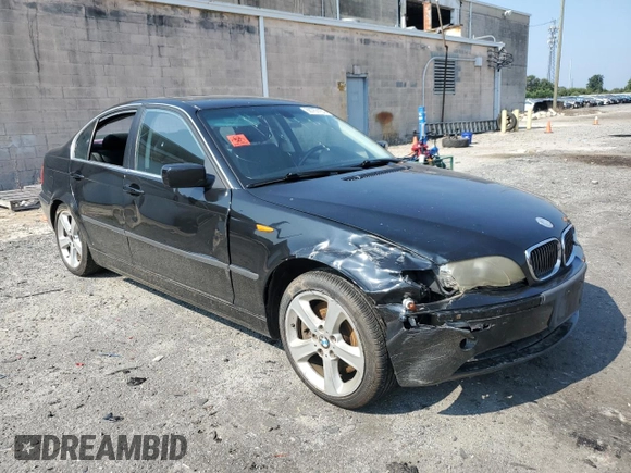 2005 BMW 3 Series 330i with VIN WBAEV53455KM42476, listed as a Copart auction lot 68760164 with 185,678 mi miles and Clean Title. Bid and sale history available at carsss.com. Image 4.