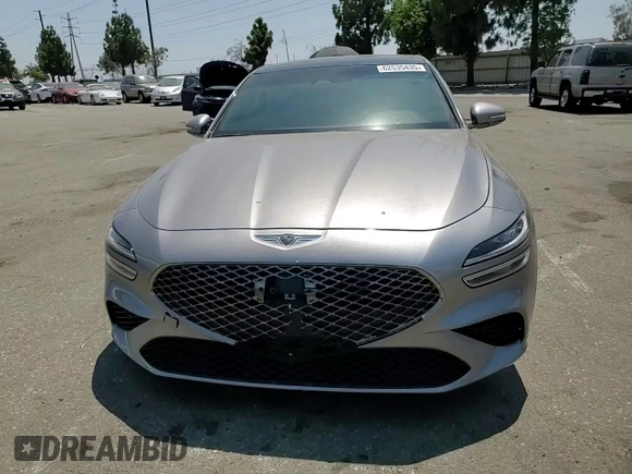 2024 Genesis G70 2.5T with VIN KMTG34SC7RU139599, listed as a Copart auction lot 62535435 with 9,416 mi miles and Salvage title. Bid and sale history available at DreamBid. Image 13.