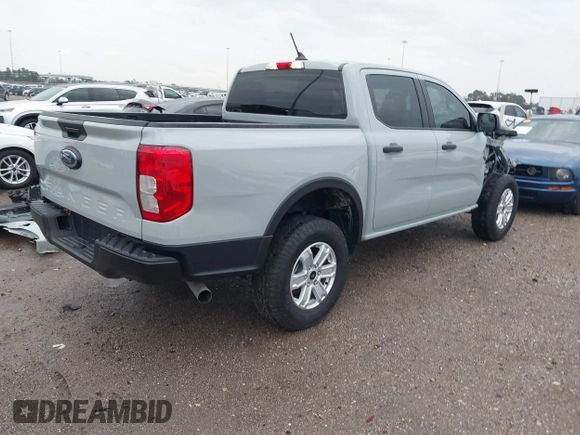 2024 Ford Ranger XL with VIN 1FTER4BH0RLE54346, listed as a IAAI auction lot 41160301 with 2,280 mi miles. Bid and sale history available at carsss.com. Image 4.