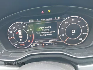 2017 Audi A4 Premium Plus with VIN WAUENAF42HN008961, listed as a IAAI auction lot 41701211 with 130,236 mi miles. Bid and sale history available at carsss.com. Image 7.