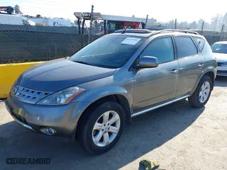 2006 Nissan Murano S with VIN JN8AZ08T56W420288, listed as a IAAI auction lot 41297686 with 173,826 mi miles. Bid and sale history available at carsss.com. Image 2.