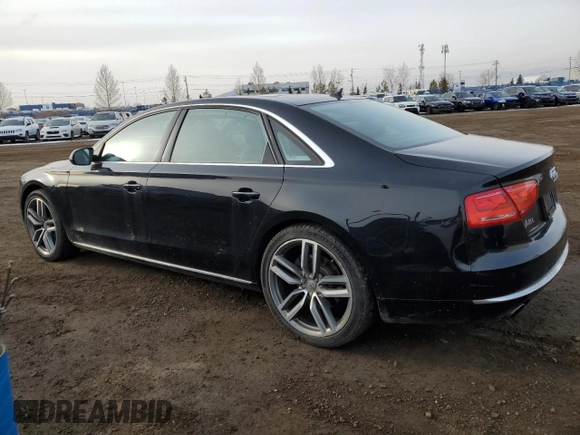 2013 Audi A8 L 3.0L with VIN WAURGAFD5DN004442, listed as a Copart auction lot 49065665 with 149,296 mi miles and Clean Title. Bid and sale history available at carsss.com. Image 2.