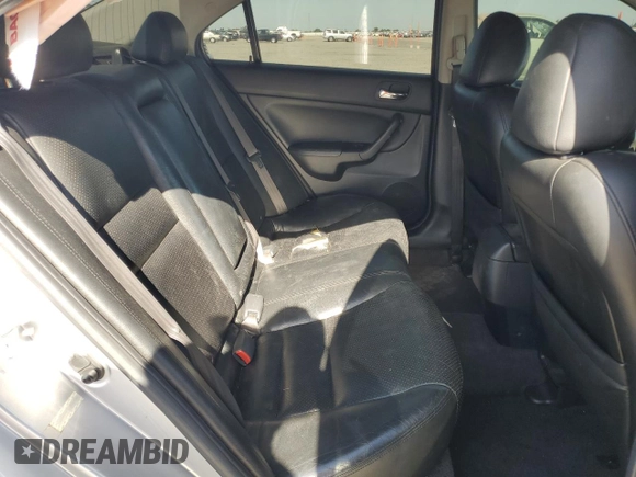 2007 Acura TSX Navi with VIN JH4CL96927C020580, listed as a Copart auction lot 58864535 with 167,172 mi miles and Salvage title. Bid and sale history available at DreamBid. Image 10.