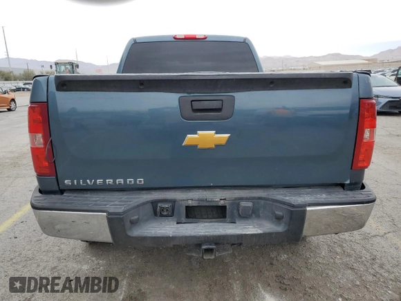 2011 Chevrolet Silverado 1500 Work Truck with VIN 1GCRCPEXXBZ391704, listed as a Copart auction lot 48899645 with Not Provided miles and Salvage Title. Bid and sale history available at DreamBid. Image 6.