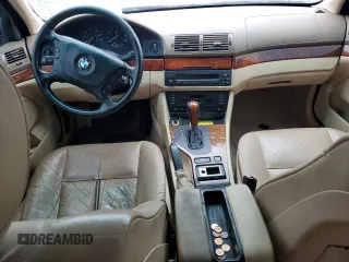 2003 BMW 5 Series 530iA with VIN WBADT63423CK32058, listed as a Copart auction lot 72435004 with 0 mi miles and Salvage Title. Bid and sale history available at carsss.com. Image 8.