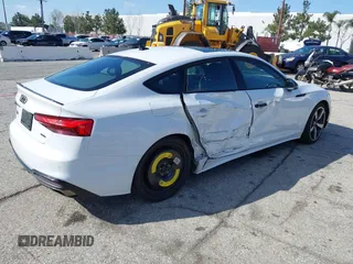 2023 Audi A5 Sportback S line Premium Plus with VIN WAUFACF5XPA058114, listed as a IAAI auction lot 41472732 with 31,366 mi miles. Bid and sale history available at carsss.com. Image 4.