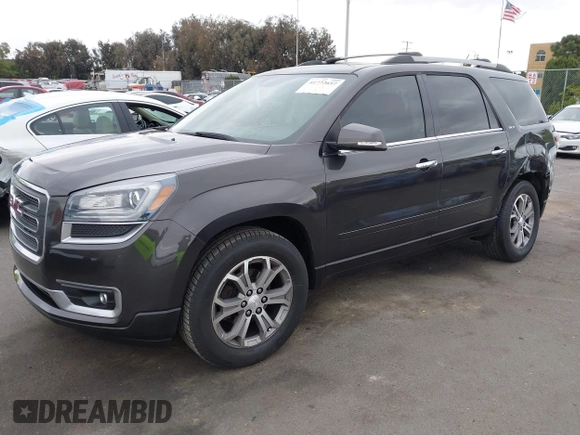 2015 GMC Acadia SLT with VIN 1GKKVRKD5FJ337429, listed as a IAAI auction lot 41772657 with 134,399 mi miles. Bid and sale history available at carsss.com. Image 2.