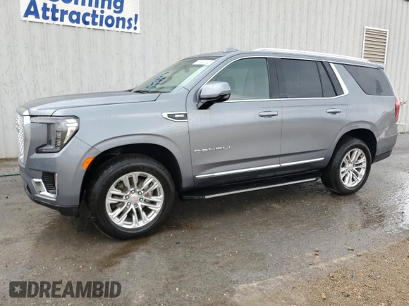 2021 GMC Yukon Denali with VIN 1GKS2DKL7MR298098, listed as a Copart auction lot 53903245 with 29,646 mi miles and Non Repairable. Bid and sale history available at carsss.com. Image 1.