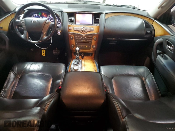 2011 Infiniti QX56 8-passenger with VIN JN8AZ2NC9B9302902, listed as a Copart auction lot 51126765 with 208,505 mi miles and Clean Title. Bid and sale history available at carsss.com. Image 8.
