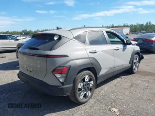 2025 Hyundai Kona SEL with VIN KM8HB3AB1SU228708, listed as a IAAI auction lot 41447697 with 632 mi miles and . Bid and sale history available at carsss.com. Image 4.