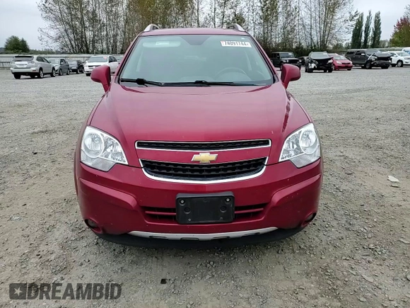 2014 Chevrolet Captiva Sport LTZ with VIN 3GNAL4EKXES679019, listed as a Copart auction lot 74091744 with 59,721 mi miles and Salvage Title. Bid and sale history available at DreamBid. Image 11.