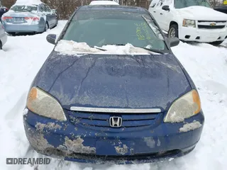 2002 Honda Civic EX with VIN 1HGES26852L010812, listed as a IAAI auction lot 41275122 with 190,612 mi miles. Bid and sale history available at carsss.com. Image 6.