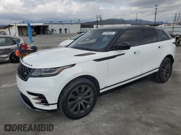 2018 Land Rover Range Rover Velar R-Dynamic SE with VIN SALYL2RN1JA714695, listed as a Copart auction lot 54898435 with 79,917 mi miles and Clean Title. Bid and sale history available at carsss.com. Image 1.