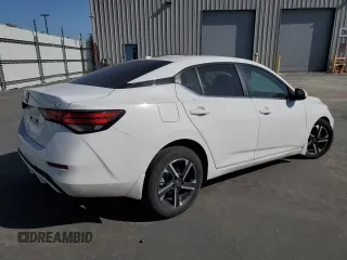 2024 Nissan Sentra SV z VIN 3N1AB8CV9RY231747, wystawiony jako Copart lot #53810205 z przebiegiem 17 746 mil mil oraz Szkoda całkowita • Salvage title. Historia ofert i sprzedaży dostępna na DreamBid. Obrazek 3.