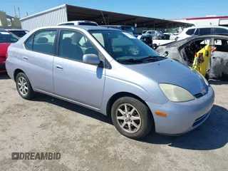 2002 Toyota Prius with VIN JT2BK12U120068005, listed as a IAAI auction lot 41937378 with 160,494 mi miles and . Bid and sale history available at DreamBid. Image 1.