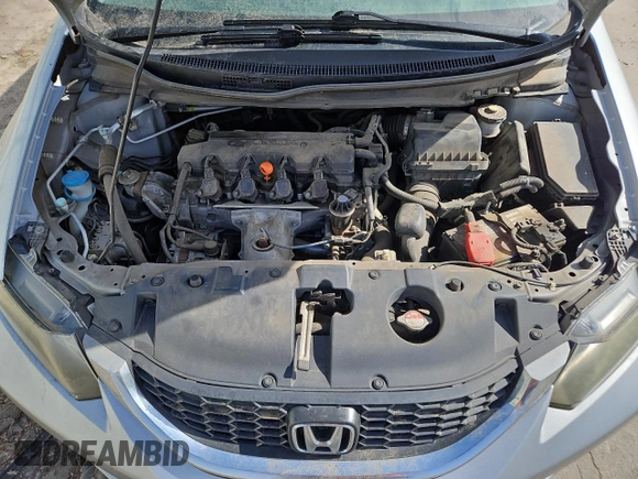 2015 Honda Civic LX with VIN 2HGFB2F57FH526604, listed as a Copart auction lot 53950585 with Not Provided miles and Clean Title. Bid and sale history available at DreamBid. Image 11.