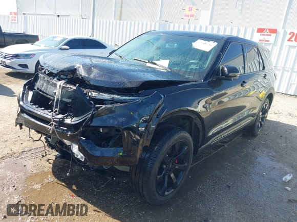 2022 Ford Explorer ST z VIN 1FM5K8GC1NGA40631, wystawiony jako IAAI lot #42009716 z przebiegiem 37 700 mil mil oraz . Historia ofert i sprzedaży dostępna na DreamBid. Obrazek 21.