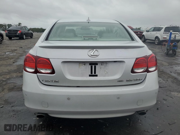 2008 Lexus GS 350 with VIN JTHCE96S980017417, listed as a Copart auction lot 71575074 with 157,336 mi miles and Salvage Title. Bid and sale history available at carsss.com. Image 6.
