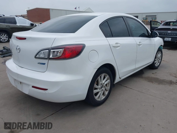 2013 Mazda 3 i Touring with VIN JM1BL1V7XD1762666, listed as a IAAI auction lot 41915630 with 152,218 mi miles and . Bid and sale history available at DreamBid. Image 4.