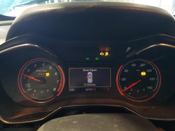 2021 Chevrolet TrailBlazer RS with VIN KL79MTSL4MB073853, listed as a Copart auction lot 45943535 with 62,253 mi miles and Salvage Title. Bid and sale history available at carsss.com. Image 9.