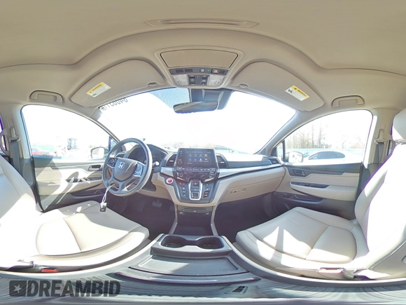 2019 Honda Odyssey Touring with VIN 5FNRL6H89KB064683, listed as a Copart auction lot 84063114 with 71,919 mi miles and Salvage Title. Bid and sale history available at carsss.com. Image 15.