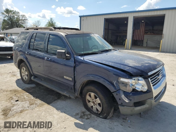 2008 Ford Explorer XLT with VIN 1FMEU73E28UA59495, listed as a Copart auction lot 72906664 with 250,312 mi miles and Salvage Title. Bid and sale history available at carsss.com. Image 4.