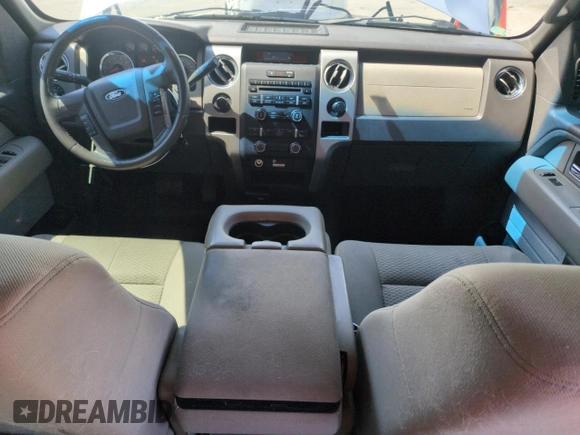 2010 Ford F-150 XL with VIN 1FTFW1EV0AFC02614, listed as a Copart auction lot 58043545 with 138,149 mi miles and Salvage title. Bid and sale history available at DreamBid. Image 8.