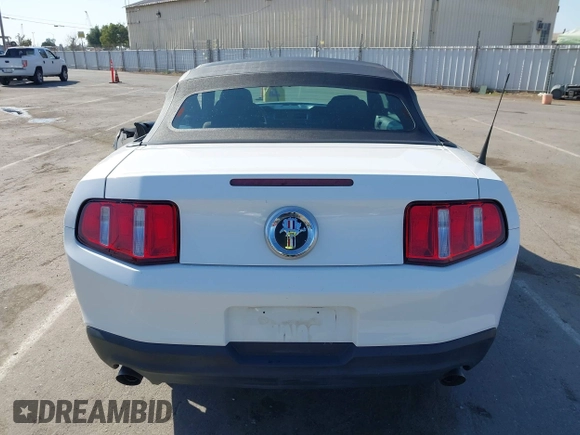 2012 Ford Mustang V6 with VIN 1ZVBP8EM4C5237285, listed as a IAAI auction lot 42601890 with 161,176 mi miles and . Bid and sale history available at DreamBid. Image 16.