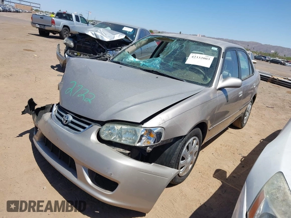 2002 Toyota Corolla CE с VIN 2T1BR12E82C563349, выставлен на аукционе IAAI как лот 42332003 с пробегом 160 390 миль миль и . История ставок и продаж доступна на DreamBid. Изображение 2.