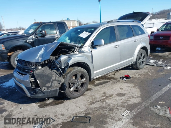 2018 Dodge Journey Crossroad with VIN 3C4PDDGG2JT499143, listed as a IAAI auction lot 41311128 with 73,161 mi miles and . Bid and sale history available at DreamBid. Image 16.