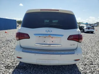 2016 Infiniti QX80 z VIN JN8AZ2NE7G9125016, wystawiony jako Copart lot #58667665 z przebiegiem 114 655 mil mil oraz Szkoda całkowita • Salvage title. Historia ofert i sprzedaży dostępna na DreamBid. Obrazek 6.