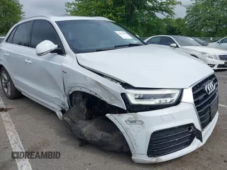 2016 Audi Q3 Prestige z VIN WA1GFCFSXGR020943, wystawiony jako IAAI lot #42373908 z przebiegiem 109 108 mil mil oraz . Historia ofert i sprzedaży dostępna na DreamBid. Obrazek 1.