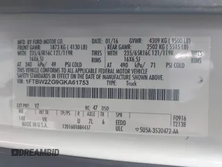 2016 Ford Transit with VIN 1FTBW2ZG9GKA61753, listed as a IAAI auction lot 41565580 with 150,528 mi miles and . Bid and sale history available at DreamBid. Image 9.