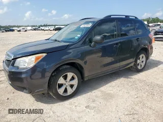 2015 Subaru Forester 2.5i with VIN JF2SJABC3FH579340, listed as a Copart auction lot 61820605 with 121,619 mi miles and Salvage title. Bid and sale history available at DreamBid. Image 1.