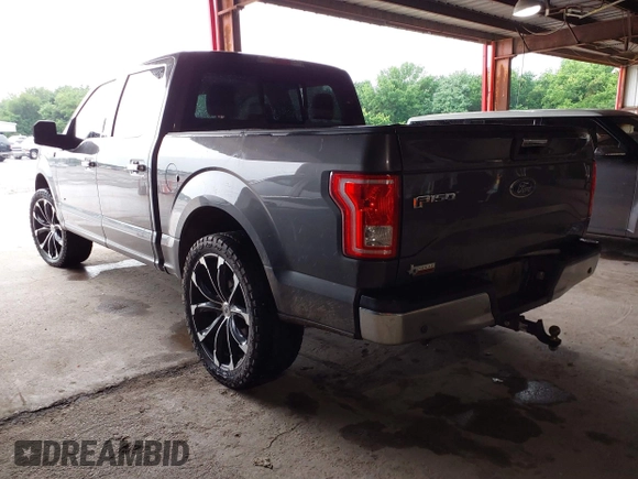 2015 Ford F-150 XL with VIN 1FTEW1CP9FKE38337, listed as a IAAI auction lot 42197333 with 308,578 mi miles and . Bid and sale history available at DreamBid. Image 3.