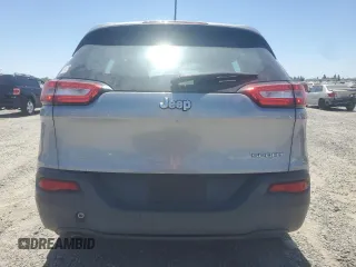 2016 Jeep Cherokee Sport with VIN 1C4PJLAB8GW207708, listed as a Copart auction lot 64078895 with 136,300 mi miles and Clean title. Bid and sale history available at DreamBid. Image 6.