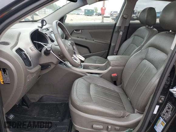 2013 Kia Sportage EX with VIN KNDPCCA20D7367081, listed as a Copart auction lot 57668845 with 116,137 mi miles and Salvage title. Bid and sale history available at DreamBid. Image 7.