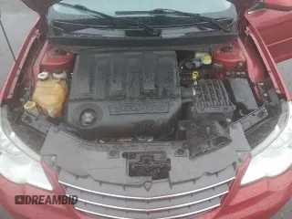 2007 Chrysler Sebring Touring with VIN 1C3LC56R17N528560, listed as a Copart auction lot 50024615 with 143,276 mi miles and Salvage Title. Bid and sale history available at DreamBid. Image 11.