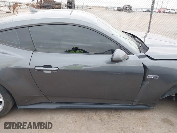 2024 Ford Mustang GT with VIN 1FA6P8CF4R5420368, listed as a IAAI auction lot 41698836 with 12,708 mi miles and . Bid and sale history available at DreamBid. Image 14.