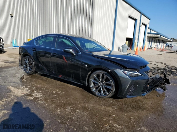 2021 Lexus IS with VIN JTHGZ1B23M5048429, listed as a Copart auction lot 88703345 with NaN miles and Salvage Title. Bid and sale history available at carsss.com. Image 4.