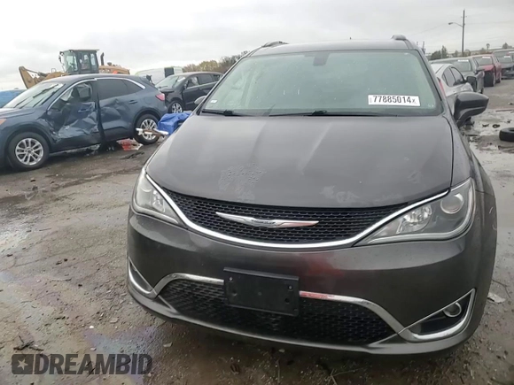 2017 Chrysler Pacifica Touring L with VIN 2C4RC1BG4HR810277, listed as a Copart auction lot 77885014 with 101,492 mi miles and Salvage Title. Bid and sale history available at DreamBid. Image 12.