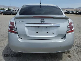 2012 Nissan Sentra S with VIN 3N1AB6AP5CL772873, listed as a Copart auction lot 58521585 with Not provided miles and Salvage title. Bid and sale history available at DreamBid. Image 6.