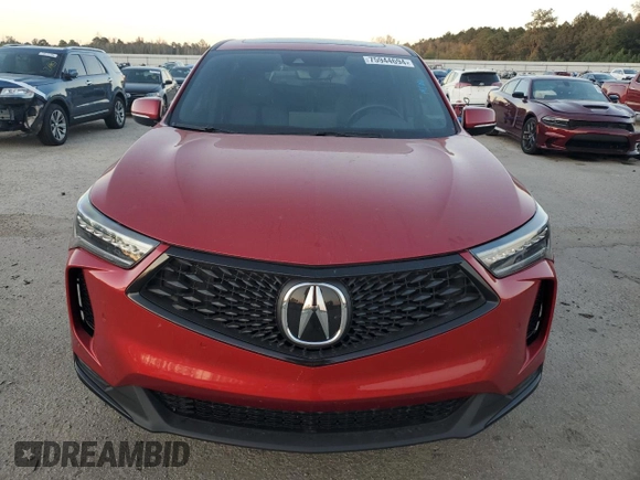 2022 Acura RDX w/A-Spec Package with VIN 5J8TC1H67NL000040, listed as a Copart auction lot 75944694 with 36,884 mi miles and Clean Title. Bid and sale history available at carsss.com. Image 5.