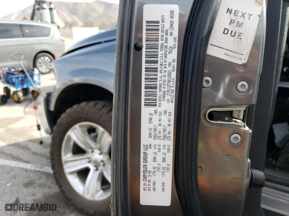 2010 Dodge Ram 1500 ST with VIN 1D7RV1GP7AS160521, listed as a Copart auction lot 86634064 with 195,630 mi miles and Salvage Title. Bid and sale history available at carsss.com. Image 15.