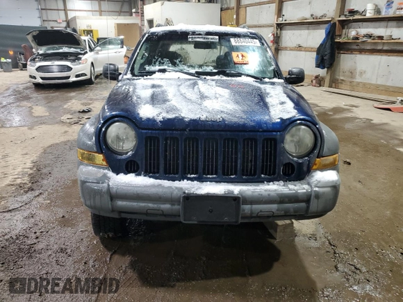 2005 Jeep Liberty Sport with VIN 1J4GL48K65W509415, listed as a Copart auction lot 88840445 with Not Provided miles and Salvage Title. Bid and sale history available at DreamBid. Image 5.