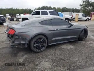 2015 Ford Mustang EcoBoost with VIN 1FA6P8TH8F5395181, listed as a Copart auction lot 48570474 with Not provided miles and Salvage title. Bid and sale history available at DreamBid. Image 3.
