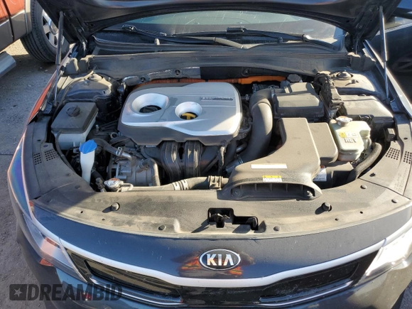 2017 Kia Optima Hybrid EX with VIN KNAGU4LE5H5011749, listed as a Copart auction lot 76780954 with 74,462 mi miles and Salvage Title. Bid and sale history available at carsss.com. Image 11.