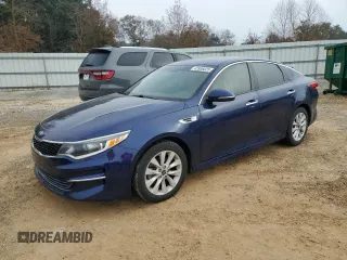 2017 Kia Optima LX with VIN 5XXGT4L36HG168366, listed as a Copart auction lot 42856025 with 96,932 mi miles and Salvage Title. Bid and sale history available at carsss.com. Image 1.