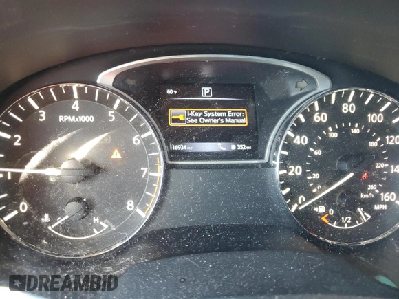 2017 Nissan Pathfinder S with VIN 5N1DR2MN4HC637682, listed as a Copart auction lot 46925335 with 116,934 mi miles and Non Repairable. Bid and sale history available at DreamBid. Image 9.