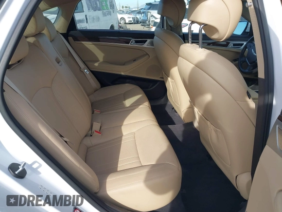 2018 Genesis G80 3.8L z VIN KMHGN4JE9JU216176, wystawiony jako IAAI lot #40976135 z przebiegiem 50 530 mil mil oraz . Historia ofert i sprzedaży dostępna na DreamBid. Obrazek 8.